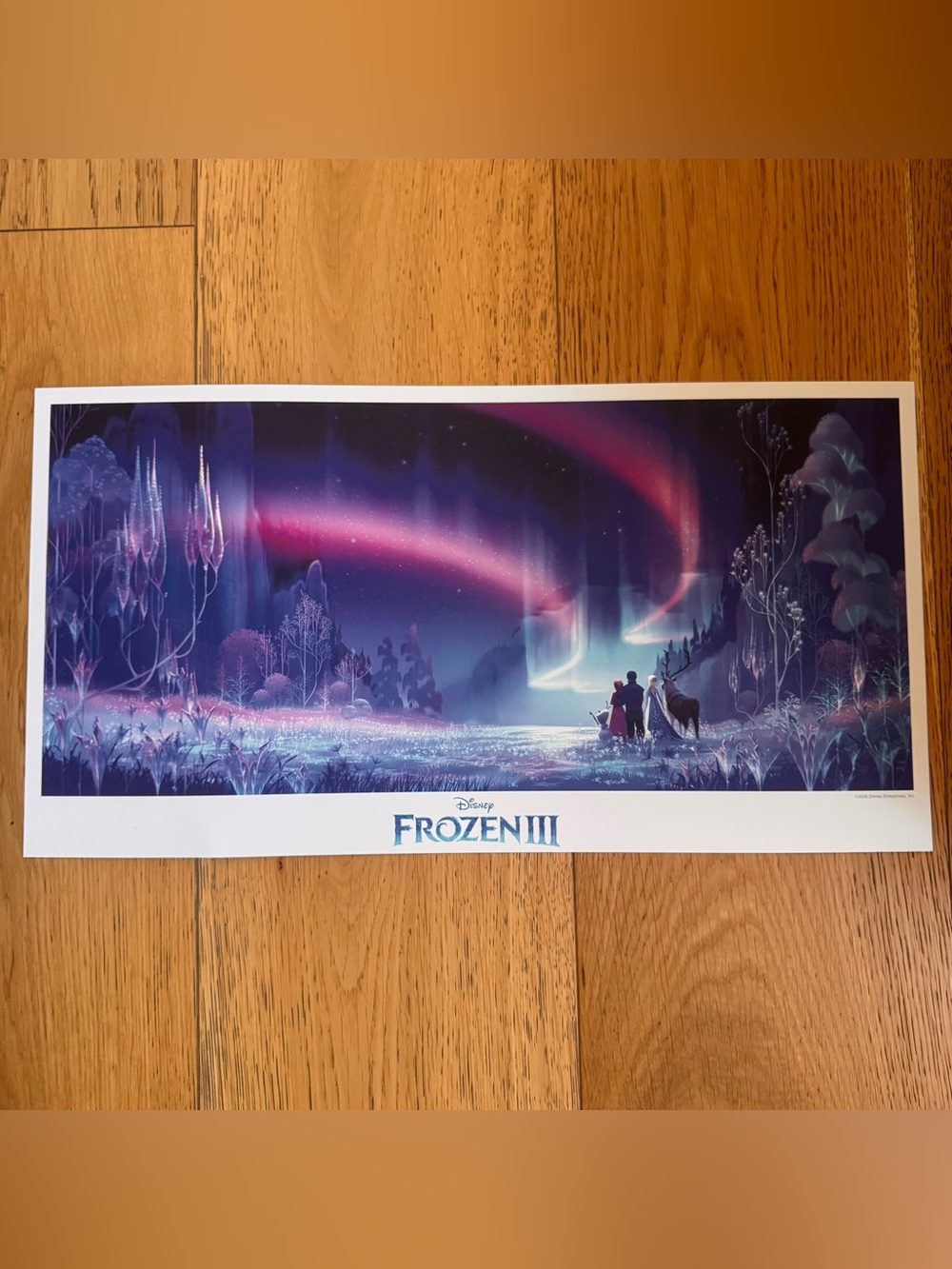 D23 2026 The Ultimate Disney Fan Even Frozen III 3 Poster Art Print